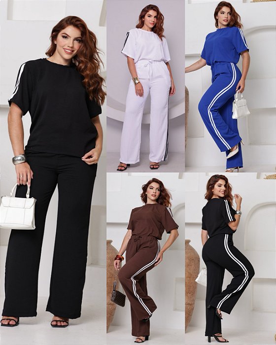 Conjunto De Calça & Blusa
