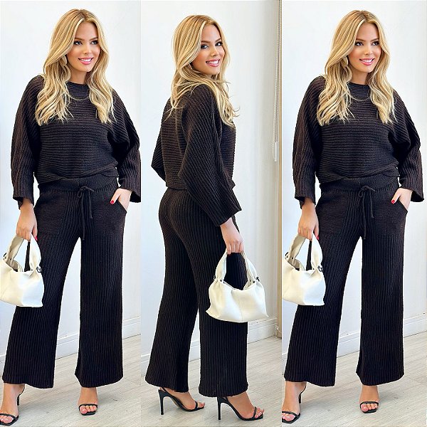 Conjunto De Calça & Blusa