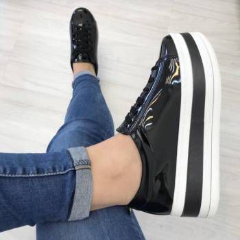 tenis flatform suzana santos