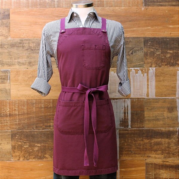Avental Roma Strap - Malbec Estonado