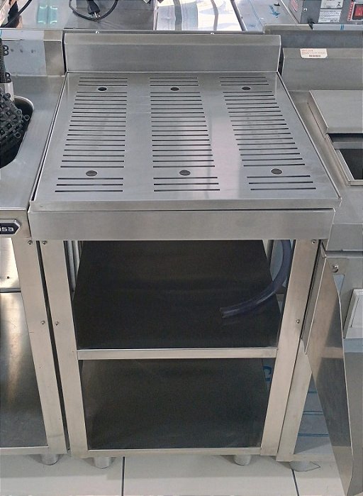 MÓDULO ESCORREDOR DE COPOS LINHA BAR SULFISA - inox 304 - 500x580x900 mm
