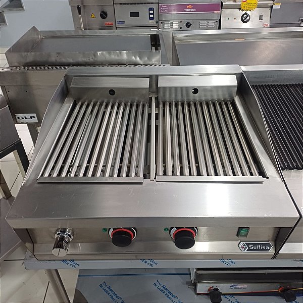 CHAR BROILER ELÉTRICO SULFISA - 720X760X270 MM L/AMERICANA