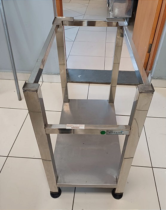 BASE DE APOIO TUBULAR PARA CONSERVADOR DE FRITURAS AR FORÇADO -470x660x670 MM SULFISA