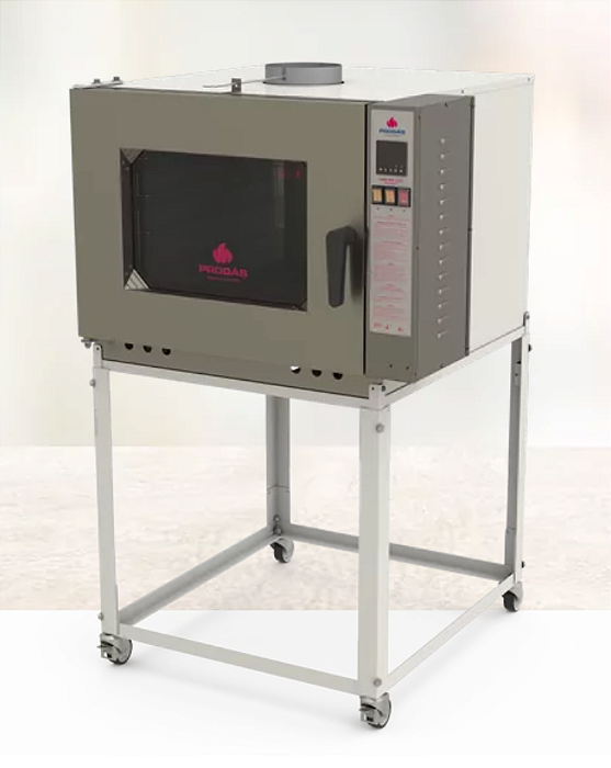 FORNO TURBO A GÁS 5 ESTEIRA -PRP-5000 NEW LIGHT - PROGÁS