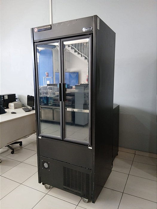 ESTUFA AUTO SERVICO FRIA ALTA PRETO - 800X700X2100 MM C/ PORTA - SULFISA - 220V - S205877 - SEMINOVA