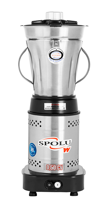 LIQUIDIFICADOR 4 ,0 LITROS BAIXA ROTAÇÃO- SPL 049 W - SPOLU