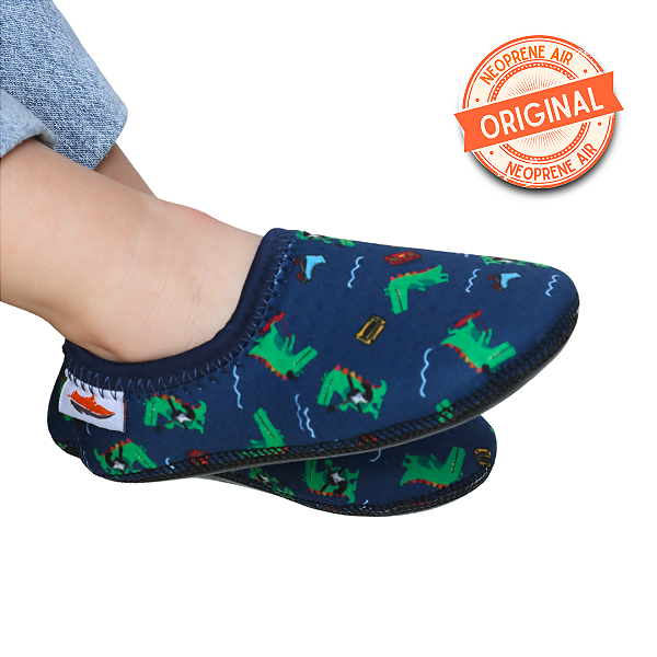 AKINO INFANTIL JACARÉ - Sapatilha neoprene 100%original