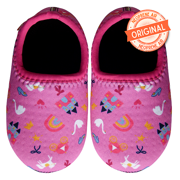 AKINO INFANTIL ENCANTADA - Sapatilha neoprene 100%original