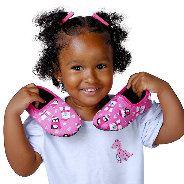 Sapatilha Neoprene Air Original Pinguim Rosa