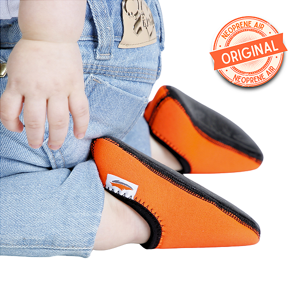 EDIÇÃO LIMITADA - Sapatilha Neoprene Air Original Laranja Neon