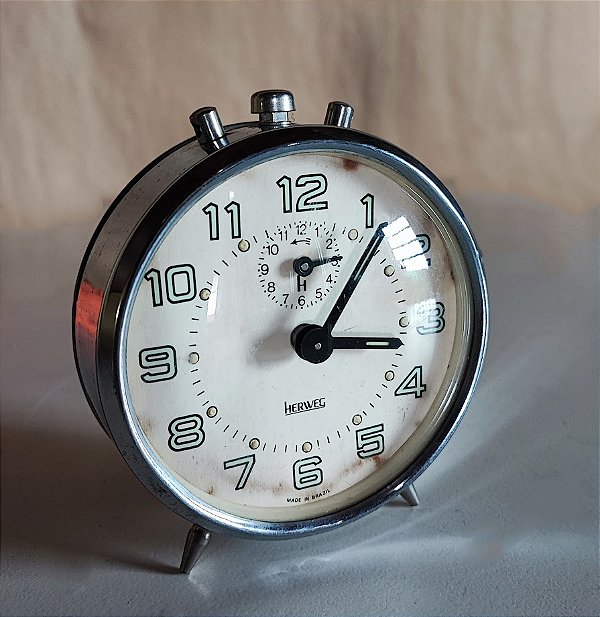 Relógio Despertador de Mesa HERWEG