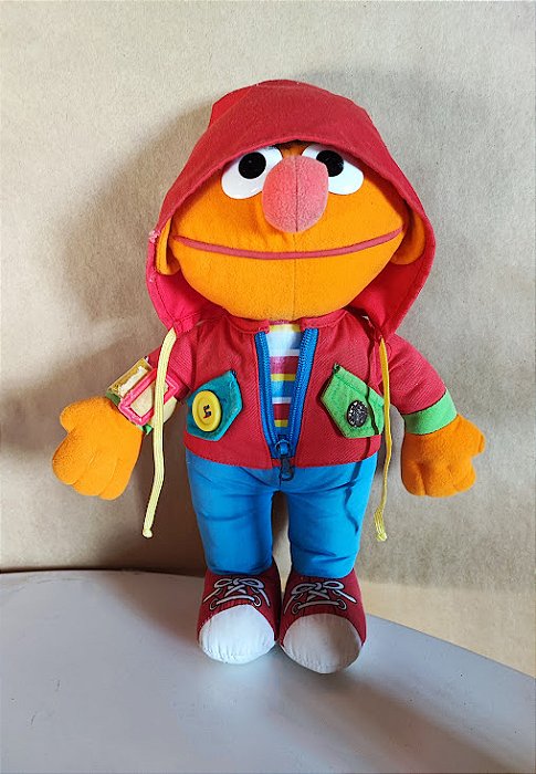 Boneco De Pelúcia Muppets Playskool 1990 Sesame Street Dress