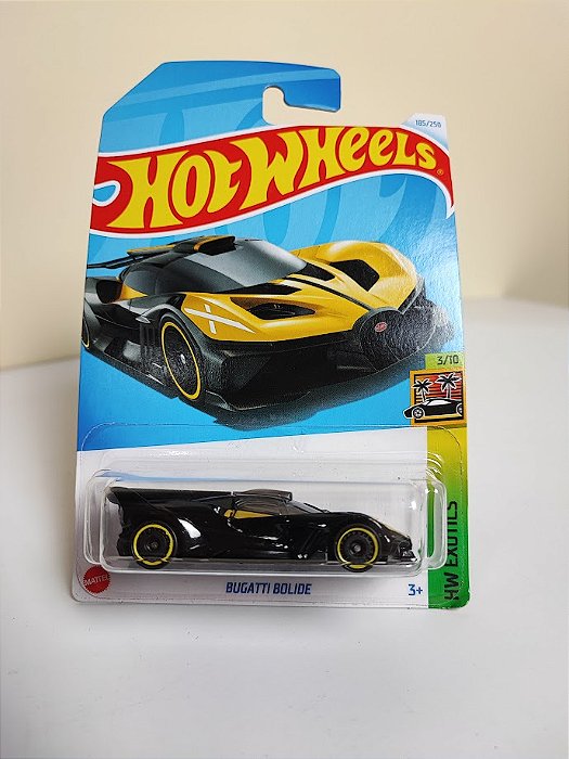 Hot Wheels Bugatti Bolide Amarelo