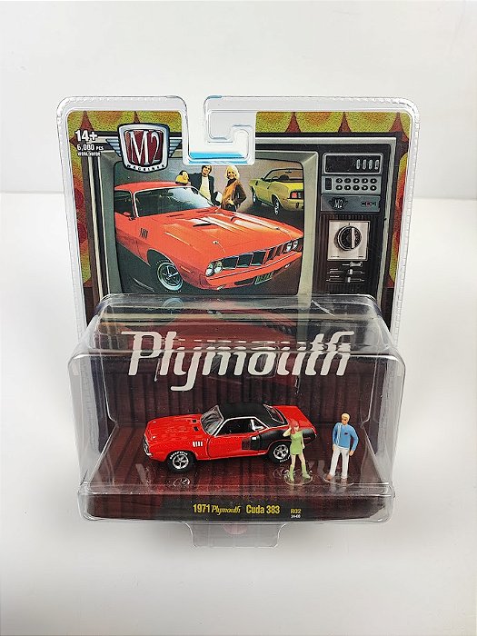 Plymonth M2 diorama 1971 Cuda 383 R02