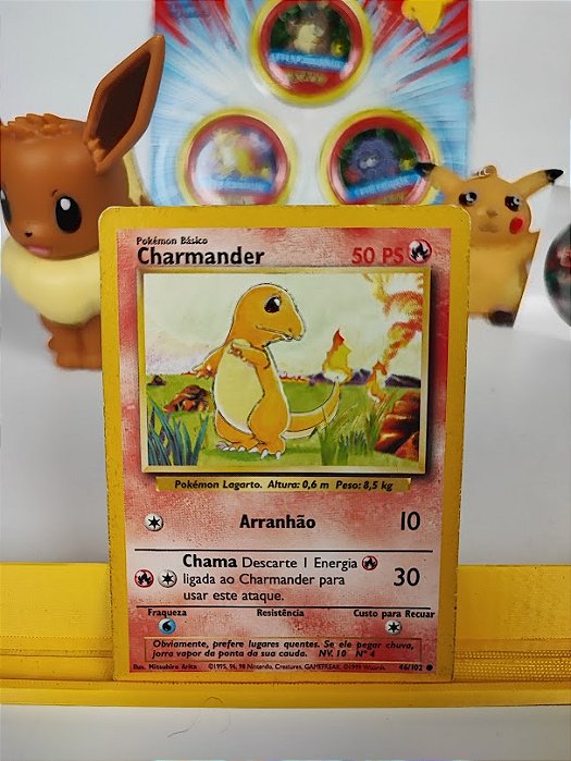 Charmander (46/102) Pokémon Ano 1995