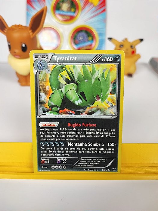 Tyranitar (56/124) Pokémon Ano 2016