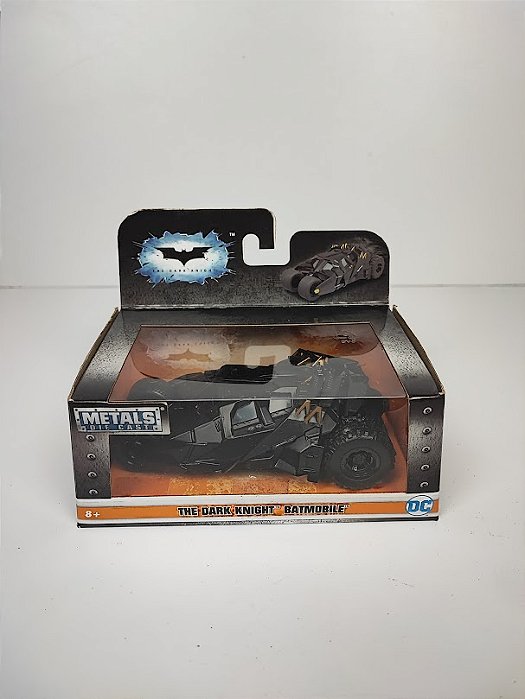 Miniatura Batmovel O Cavaleiro das Trevas Metal Die Cast