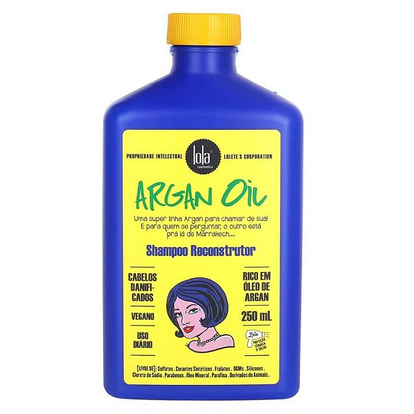Lola Cosmetics Argan Oil Argan/Pracaxi - Shampoo Reconstrutor - 250ml