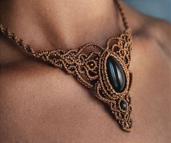 Colar Ônix Proteção