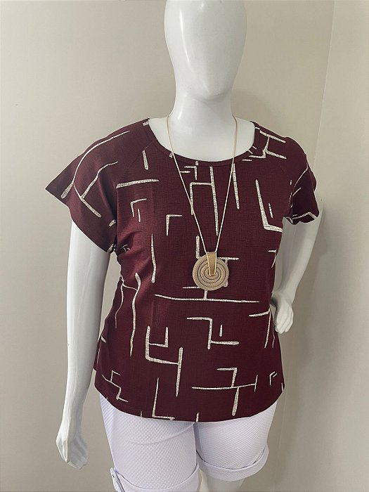 Blusa Feminina Manga Raglan Verão