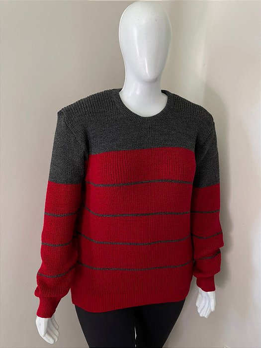 Blusa de Tricô Listrada
