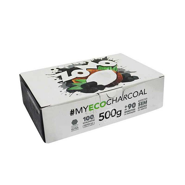 Carvão de Coco Zomo 500g.
