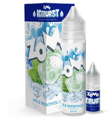 LÍQUIDO JUICE ZOMO ICEBURST - HALLS MENTHOL ICE