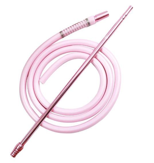 KIT PITEIRA DE ALUMÍNIO ANUBIS SLIM C/ REFIL ANTICHAMAS ROSE.