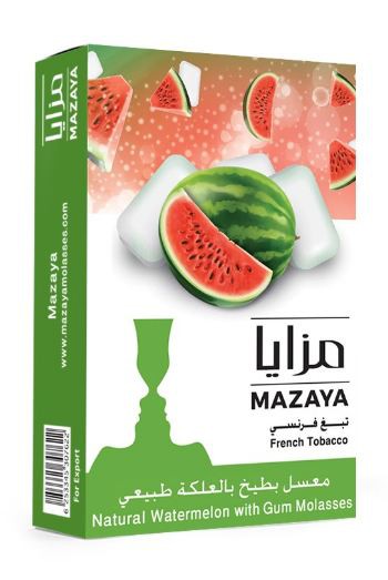 Essência Mazaya Watermelon with Gum 50g.