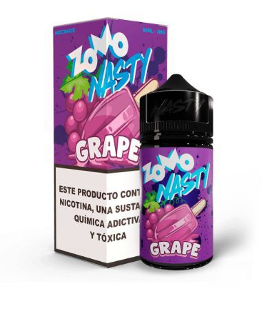 LÍQUIDO GRAPE - ZOMO + NASTY