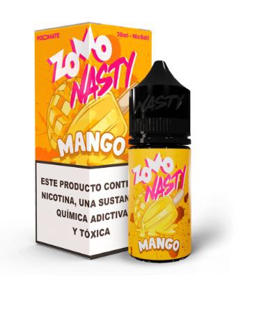 LÍQUIDO NICSALT MANGO - ZOMO + NASTY