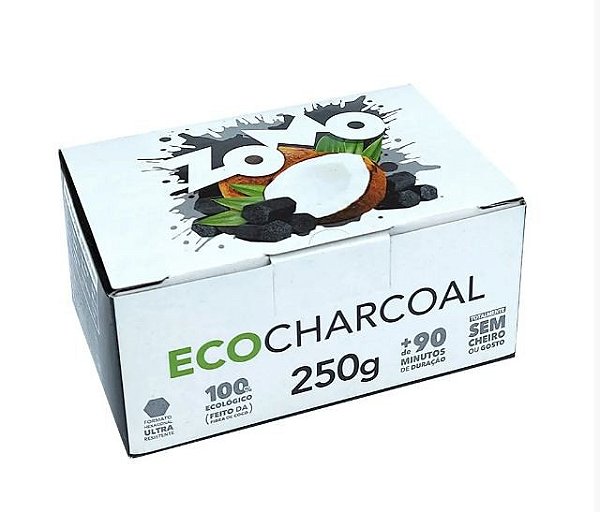 Carvão de Coco Zomo - 250g.