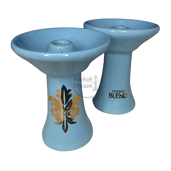 ROSH HOOKAH BLEND AZUL COM DOURADO