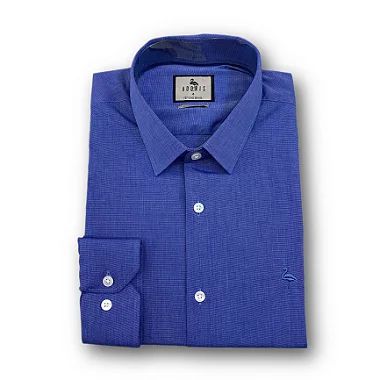 Camisa Social Azul Persia