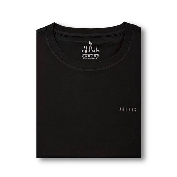Camiseta Pima Adonis Preta 40.1