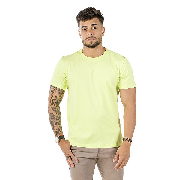 Camiseta Verde Citrus 100% Algodão