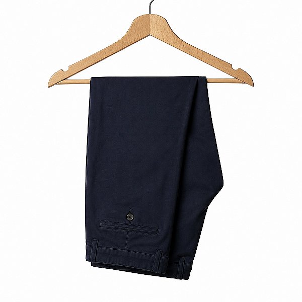 Calça Sarja Slim Marinho Adonis