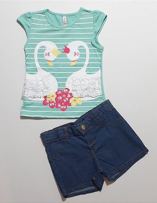 conjunto infantil cativa