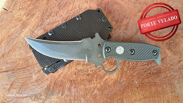 FACA TÁTICA DEF 4 KC- PORTE VELADO E DEFESA PESSOAL