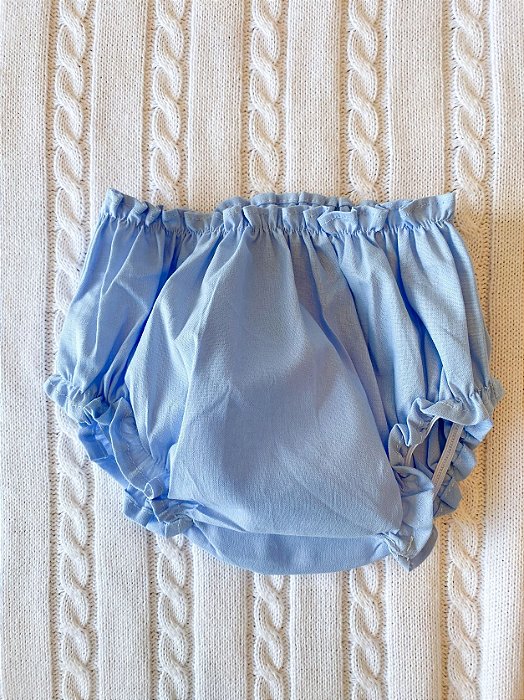Tapa Fralda Azul Bebê