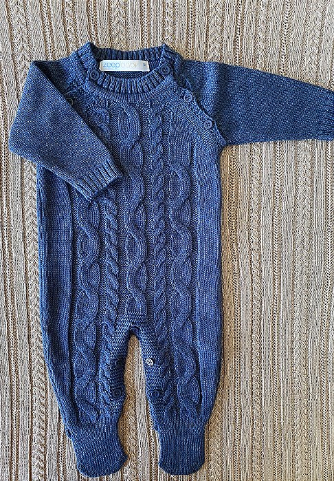 Macacão tricot Indigo