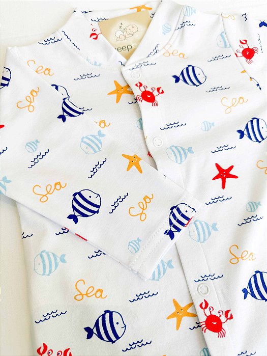 Macacão Fundo do Mar