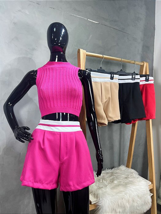 Shorts Virgínia Alfaiataria