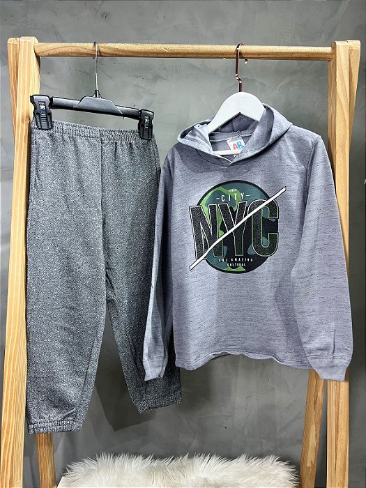 Conjunto de Moletom Infantil - Masculino | NYC