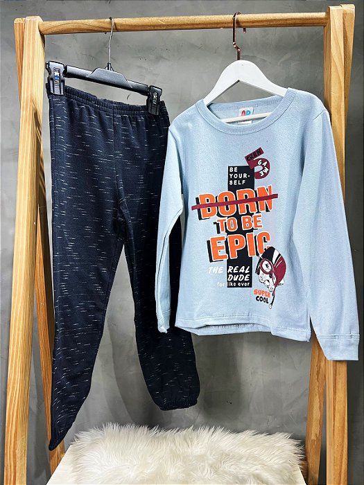 Conjunto de Moletom Infantil - Masculino | Be Yourself