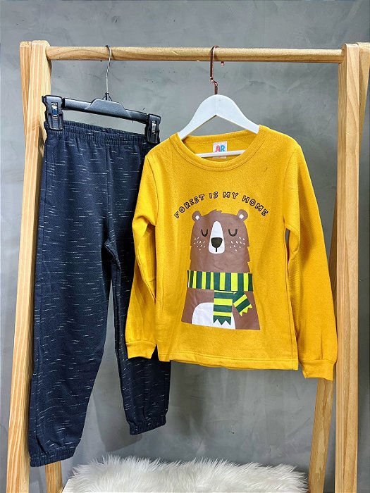 Conjunto de Moletom Infantil - Masculino | Bear