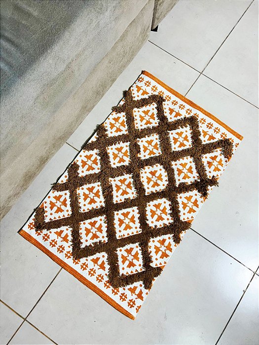 Tapete Algodão Tufting 45cm x 75cm