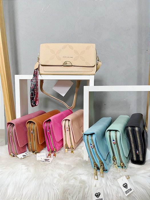 Bolsa Carteira Feminina Fashion 219-6