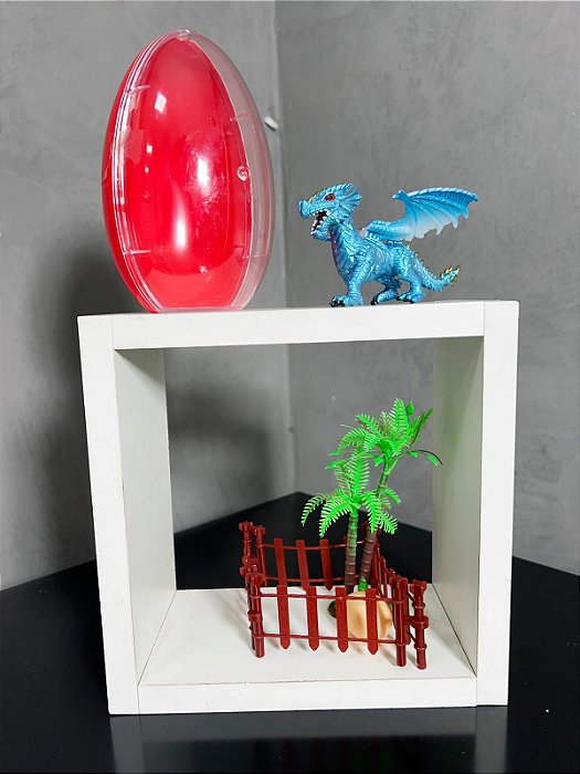 Brinquedo - Dinossauro Azul