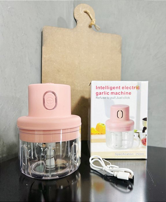 Mini Processador Elétrico Para Alimentos